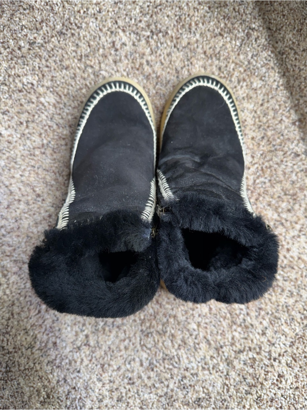 Laidback London Suede Platform Boot - Picture 6 of 7